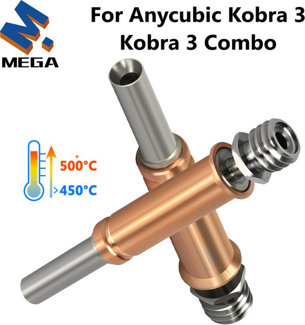 Anycubic Bimetall Heatbreak Upgrade Throat für Anycubic Kobra 3 und Kobra 3 Combo Hotend 3D-Druckerzubehör - Bild 1