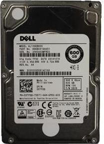 Dell Festplatte 600 GB SAS 6Gb/s 10.000 U/min 2,5 Zoll Silber 20TPJ - Bild 1