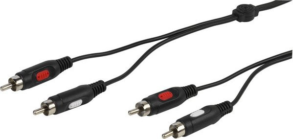Vivanco RCA Cinch Kabel in Schwarz, Länge: 5 m - Bild 1