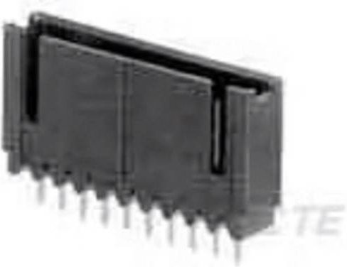 TE Connectivity Stiftleiste Tube in Schwarz 6-102202-9 - Bild 1