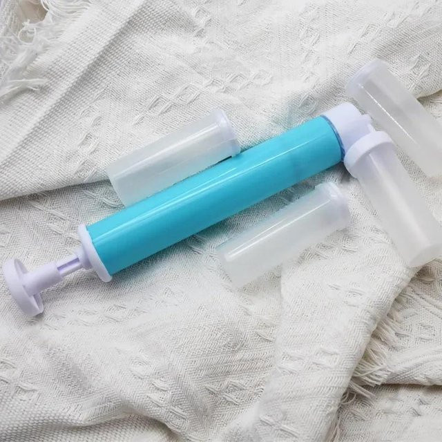 Manuelle Airbrush Sprühpistole von Yiran Furniture für Kuchenfarbe und Puder zur DIY-Dekoration in Pink, Purple und Blue - Bild 1