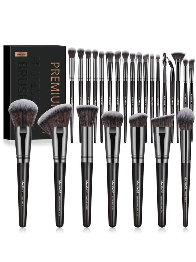 MAANGE Make-up-Pinsel-Set, 25-teilig, Unisex - Bild 5