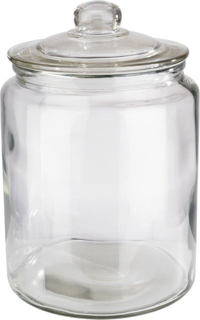 APS Vorratsglas Classico transparent mit Glasdeckel, Volumen: 6 l, Durchmesser: 20 cm, Höhe: 30 cm - Bild 1