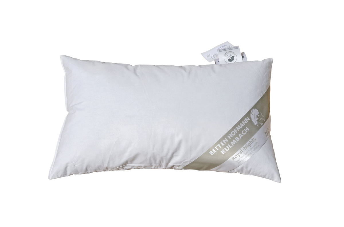 Betten Hofmann Pusta Kopfkissen mit 30% Daunen in Weiß, B/H: 30 x 50 cm - Bild 1