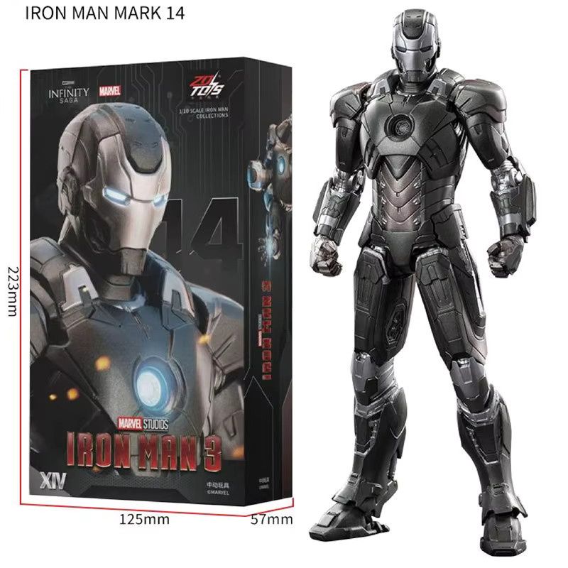 ZD Toys Marvel Avenger Iron Man Mark14, Actionfiguren, Einzelfigur - Bild 3