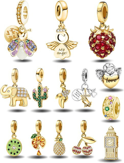 Shecharms Charm Liebesherz, 925 Sterlingsilber - Bild 1