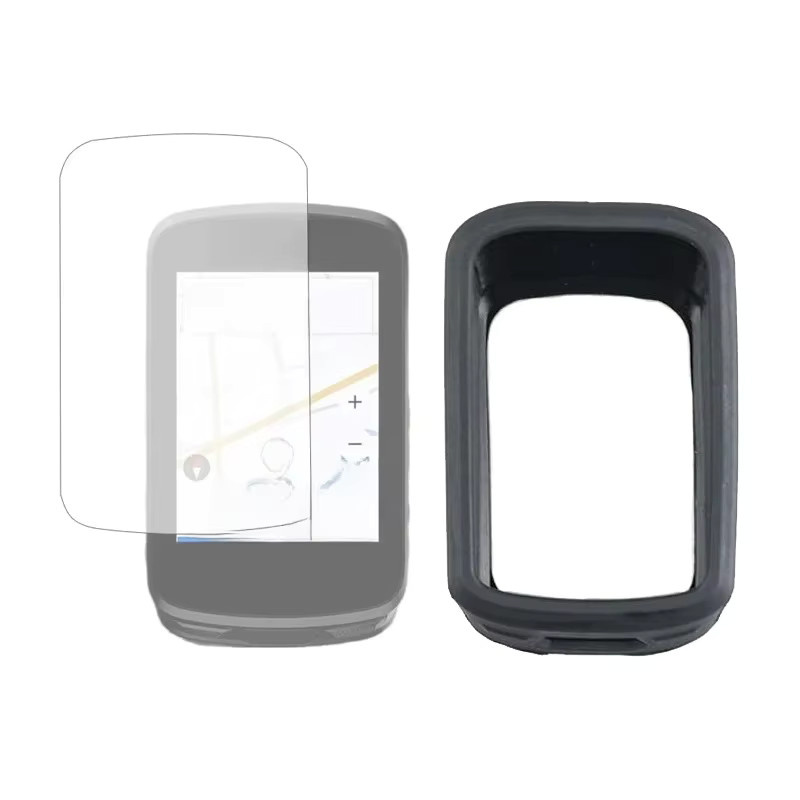 Magene Silikon Schutzhülle für GPS Fahrradcomputer C506/SE und Geiod CC600 in Schwarz - Bild 2