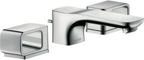 Hansgrohe Axor Urquiola 3-Loch-Waschtischarmatur in Roségold mit Pop-up-Abfluss und wassersparender Funktion - Bild 1