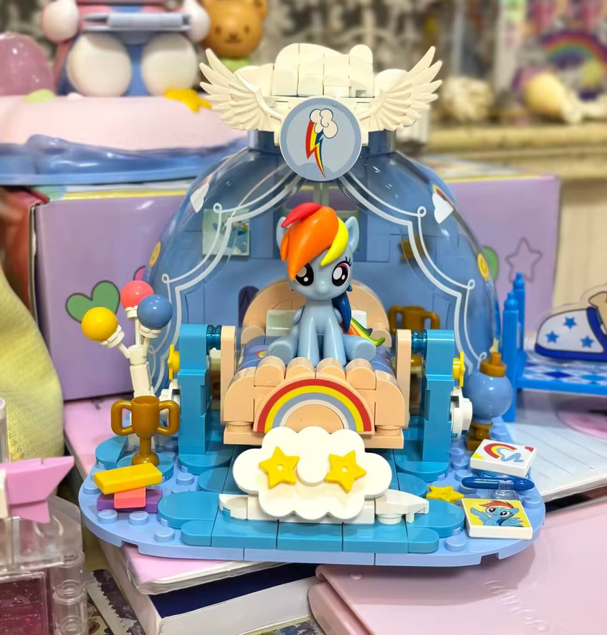 Bandai My Little Pony Mini Bricks Montage Spielzeug für Kinder, Bunt / Mehrfarbig - Bild 4