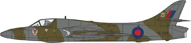 Revell Mark 1 Hawker Hunter Royal Air Specification Umbauteile-Set 1/144 - Bild 1