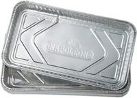 Napoleon Fettauffangschalen 5er Set silberfarben B/T: 36 x 19,7 cm - Bild 1
