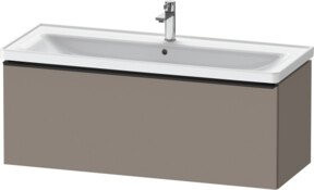 Duravit Waschtischunterschrank D-Neo in Schwarz und Grau, matt - Bild 1