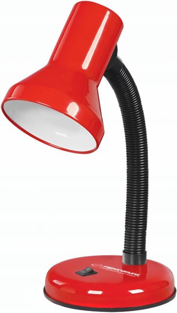 Esperanza Alatair ELD108R LED Schreibtischlampe in Rot mit 12W und verstellbarem Design - Bild 1