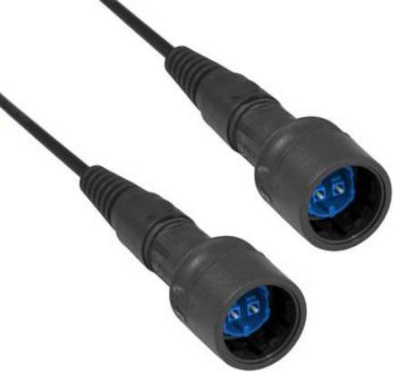 Bulgin LWL-Adapter PXF6054CAA in Schwarz - Bild 1
