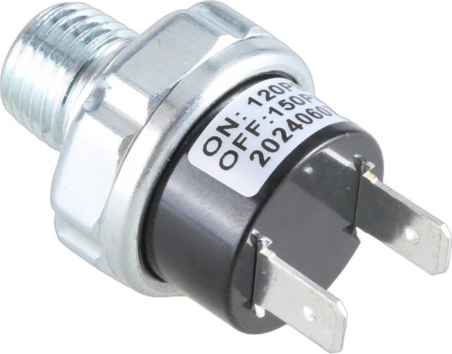 The Speed Star Druckschalter für Luftkompressoren aus Aluminiumlegierung in Silber - Bild 1