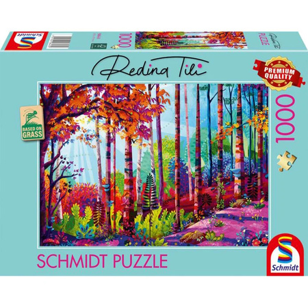 Schmidt Spiele Puzzle Redina Tili Im Herzen des Waldes, 1000 Teile, Bunt/Mehrfarbig