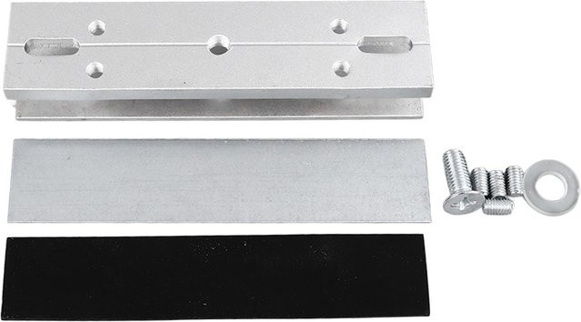 Neoglint U-förmige Halterung aus Aluminiumlegierung in Silber für elektromagnetische Glastüren, belastbar bis 180 kg - Bild 1