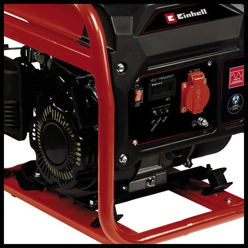 Einhell TC-IG 1100 Inverter-Stromerzeuger Benzin 1,1 kW rot/schwarz - Bild 3