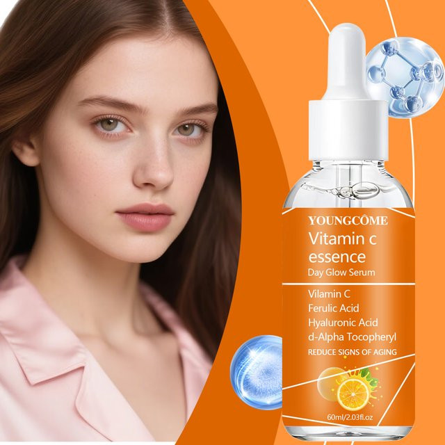YOUNGCOME Vitamin C Serum mit Ferulasäure, Hyaluronsäure und Kollagen - Bild 1