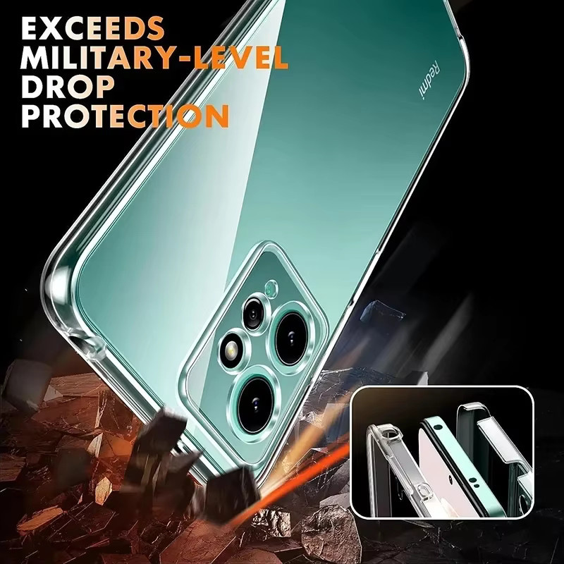 Transparente 360 Vollsilikonhülle für Xiaomi Redmi Note und Poco Modelle - Bild 2