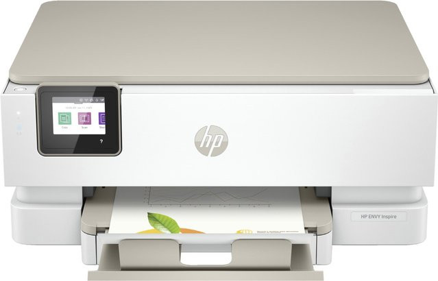 HP ENVY Inspire 7224e AiO Multifunktionsgerät Inkjet in Weiß - Bild 1