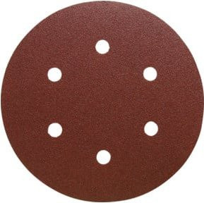 Klingspor PS 22 K Schleifscheiben kletthaftend für Holz und Metall, Durchmesser: 150 mm, Korn 80, Farbe: Braun - Bild 1