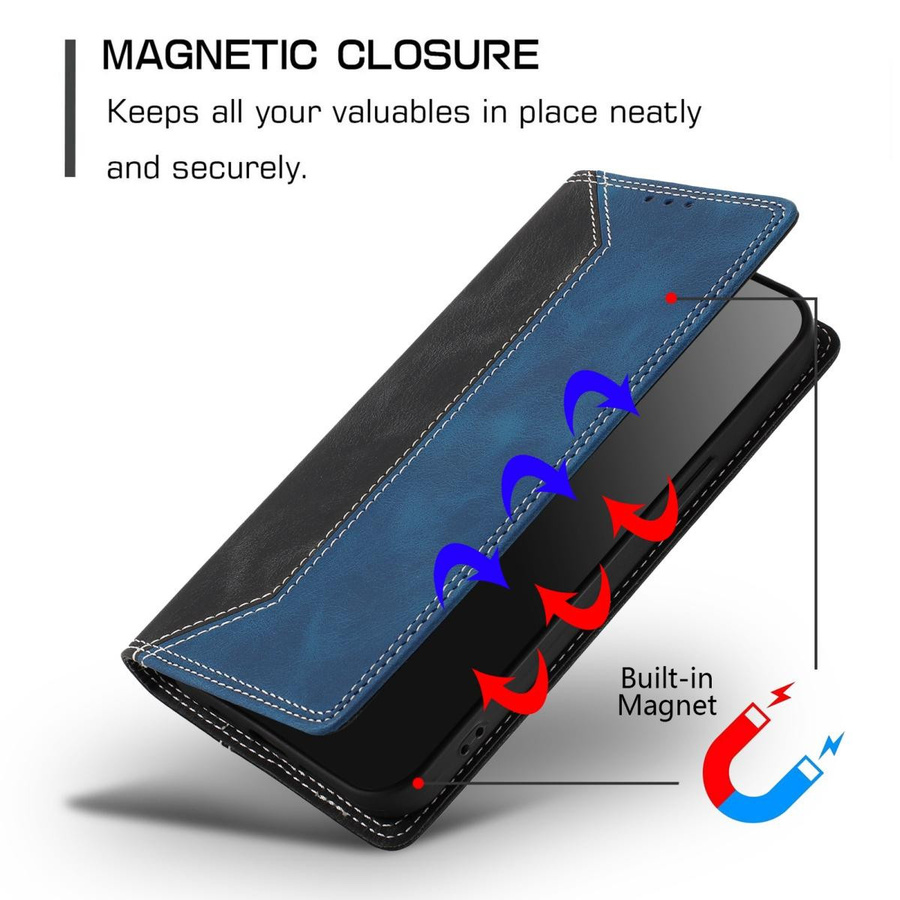Magnetische Leder Wallet Hülle für Motorola Moto Edge Serie Pro Fusion Neo Stylus - Bild 4