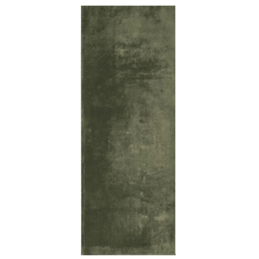 vidaXL Teppich HUARTE Kurzflor in Grün, Waschbar und Rutschfest, B/T: 80 x 200 cm - Bild 2