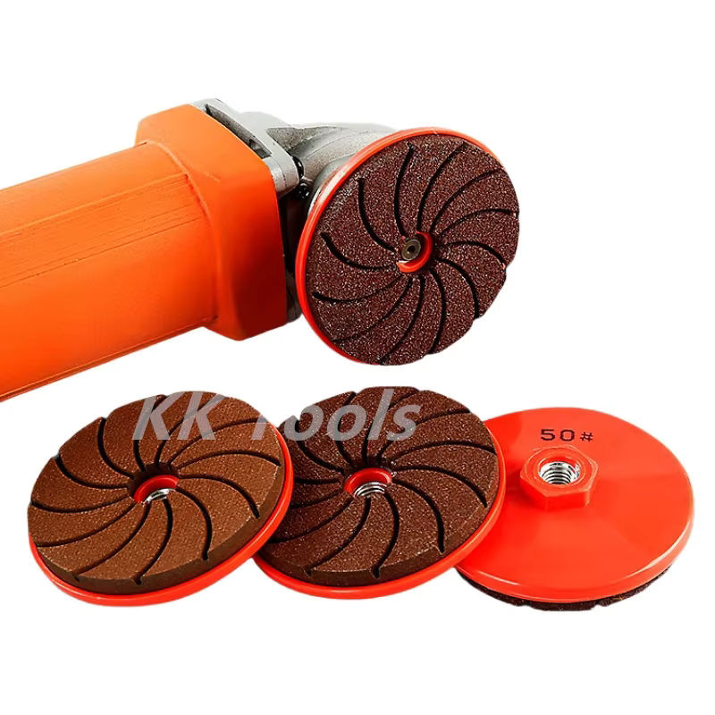 Okerqi 3er Set Keramik Fliesen Polierscheiben zum Nass- und Trockenschleifen, Durchmesser: 80 mm, für Marmor, Porzellan und Granit - Bild 2