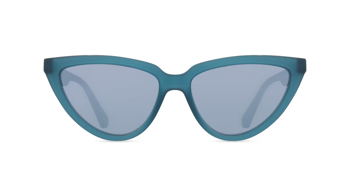 Calvin Klein CKJ23658S Sonnenbrille Butterfly, Vollrand, Kunststoff, Blau, Unisex - Bild 1