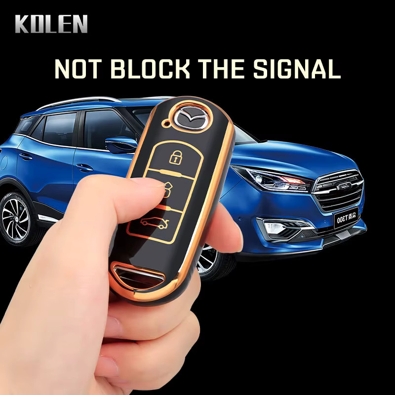 KOLEN TPU Schlüsselhülle für Mazda Mazda 2 3 6 Atenza Axela Demio CX-5 CX-3 CX-7 CX-9 - Bild 4