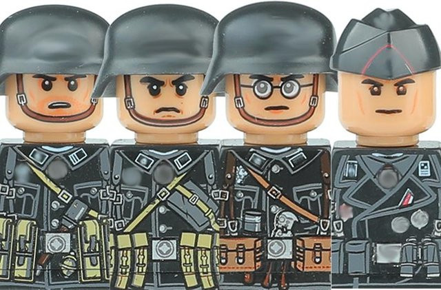 Yiran toy WK2 Militärische Deutsche Soldaten Figuren, Bausteine, ab 14 Jahren - Bild 1