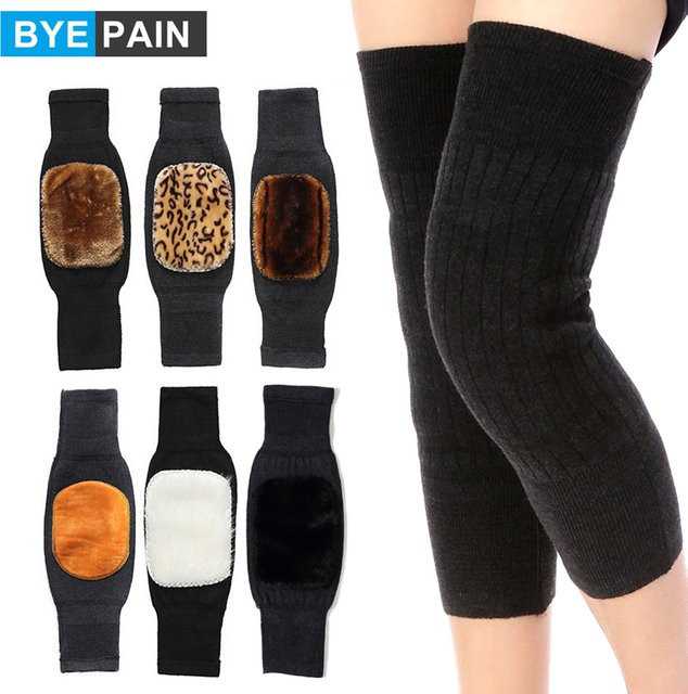 BYEPAIN Kniebandage aus Kaschmirwolle, Unisex, 1 Paar - Bild 1