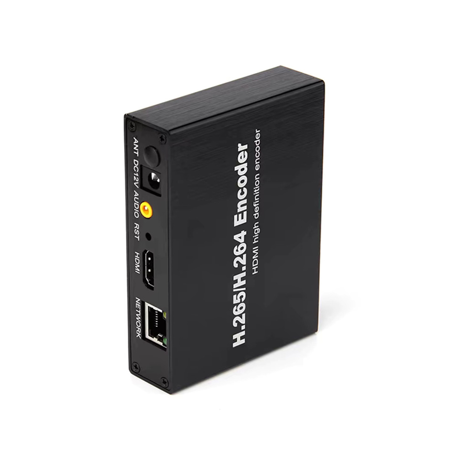 Tuoying HD-Video-Encoder HDMI zu IP für Live-Streaming mit H265 H264 HEVC in Schwarz - Bild 2