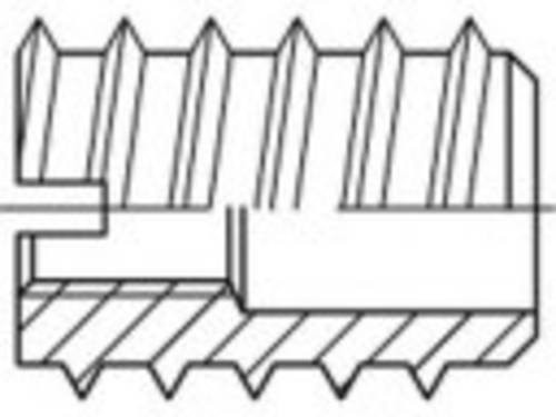 TOOLCRAFT Einschraubmutter M5 DIN 7965 aus Messing 100 Stück - Bild 1