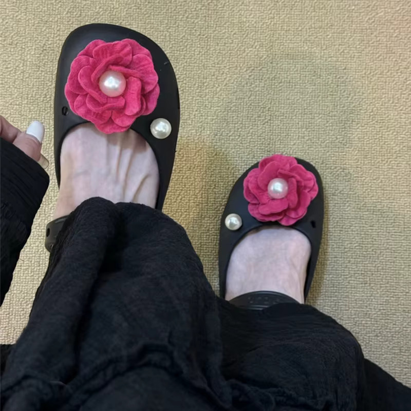SMATLELF Charms für Damen, Ballettschuh, Blumen, Perlen, Diamant - Bild 3