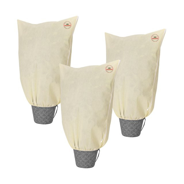Pflanzenschutzhaube 3er-Set in Beige, B/T/H: 2 x 2 x 2,4 m - Bild 1