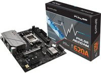 Sapphire PULSE A620AM Mainboard AM5 DDR5 Black mit Ethernet/LAN - Bild 1