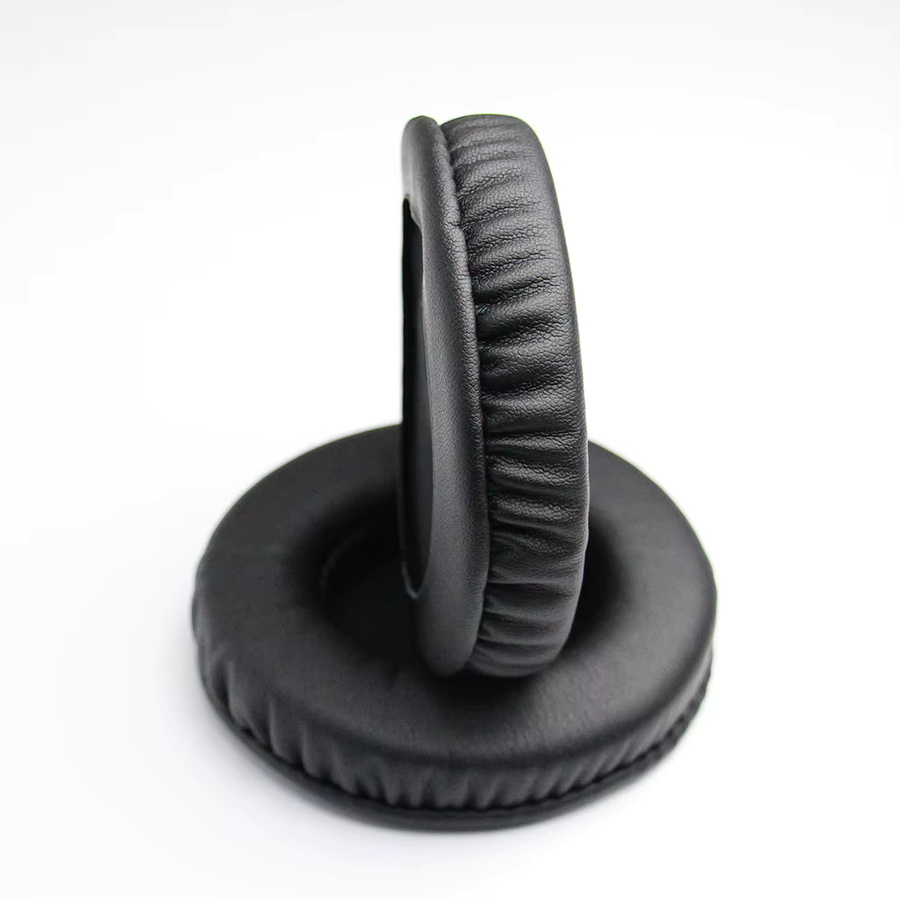 2 Stück Protein-Leder-Ohrpolster Ersatz für JBL E50 E50BT S500 S700 Kopfhörer in Schwarz - Bild 2