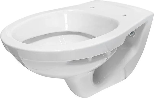 Belvit Wand Hänge WC Washdown in Weiß mit horizontalem Abgang B: 52,0 cm, H: 36,0 cm, T: 37,5 cm - Bild 1