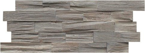 INDO Wandverblender INDO TEAK aus Holz in Grau, geölt, Stärke: 1,8 cm - Bild 1