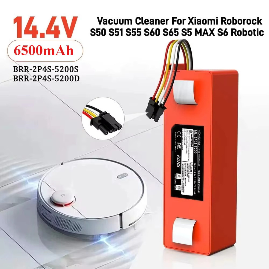 Xiaomi Lithium-Ersatzakku BRR-2P4S-5200S mit 6500mAh Kapazität - Bild 3