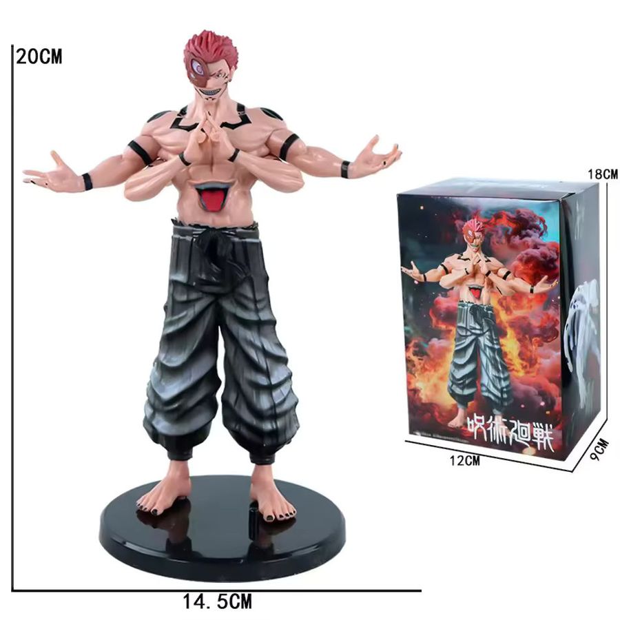 Bandai Jujutsu Kaisen Yuji Itadori Anime Figur Noodle Stopper Actionfigur aus PVC, Höhe: 15 cm - Bild 4