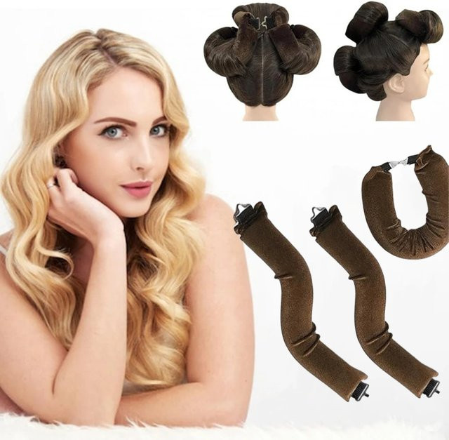 LUNCAY Heatless Lockenwickler, Unisex, für lockiges Haar - Bild 1