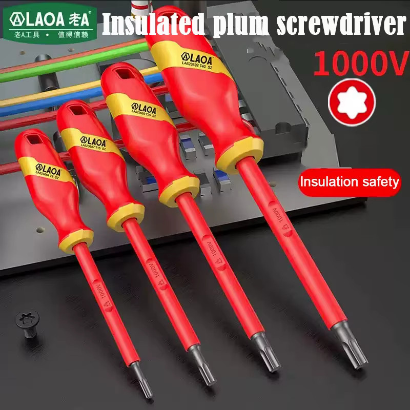 LAOA VDE Isolierter Torx-Schraubendreher 1000V Elektriker-Spezialwerkzeug - Bild 2