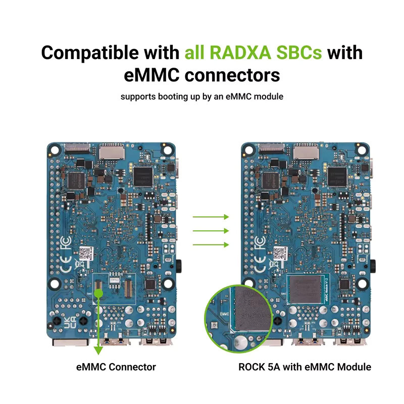 Radxa EMMC Modul Blue Edition Speichermodul 16GB - Bild 3