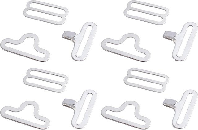 Neoglint Krawattenclip, Metall, verstellbar, 50 Sets - Bild 1