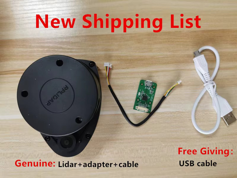 Slamtec RPLIDAR A1M8 360-Grad-2D-Laserscanner Lidar-Sensor für Roboternavigation und Lokalisierung in Schwarz mit 12 Meter Radius - Bild 5
