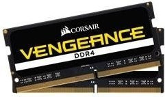Corsair DDR4 16GB Dual-Kit SO-DIMM 2x8GB 2666MHz Black PCB - Bild 1
