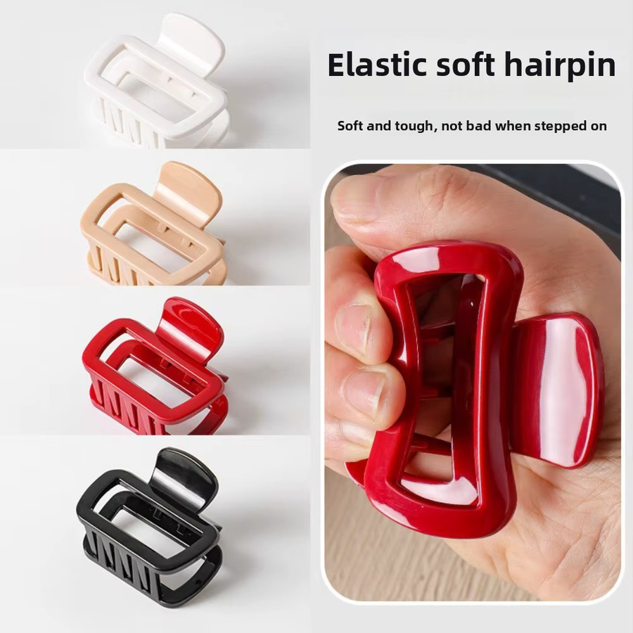 Silikon-Haarnadeln, rutschfeste Haarspangen, Unisex - Bild 4